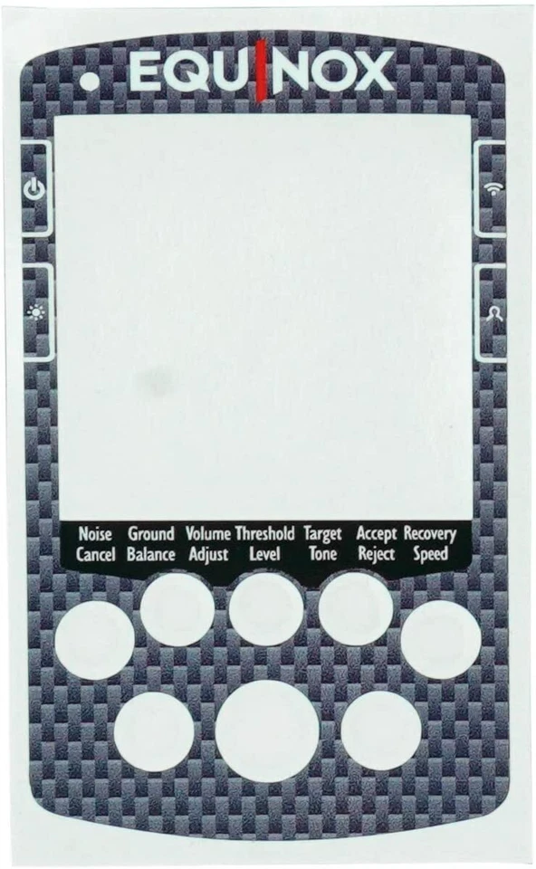 Minelab Equinox 800 and 600 Vinyl Keypad Sticker - Multiple Options