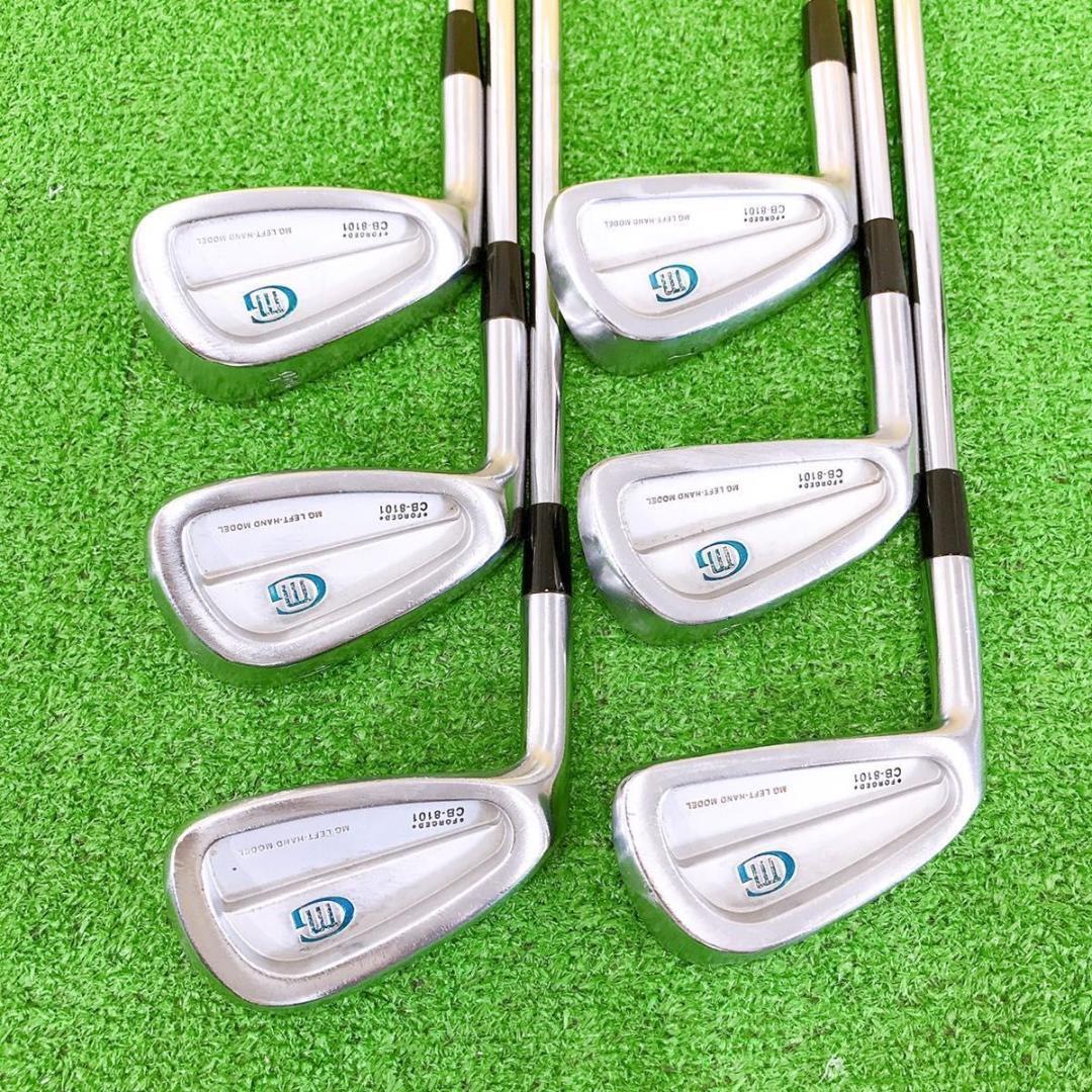 Lefty Miura Giken Cb-8101 Set of 6 Iron Set Steel S | eBay Lefty Miura Giken Cb-8101 Set of 6 Iron Set Steel S | eBay