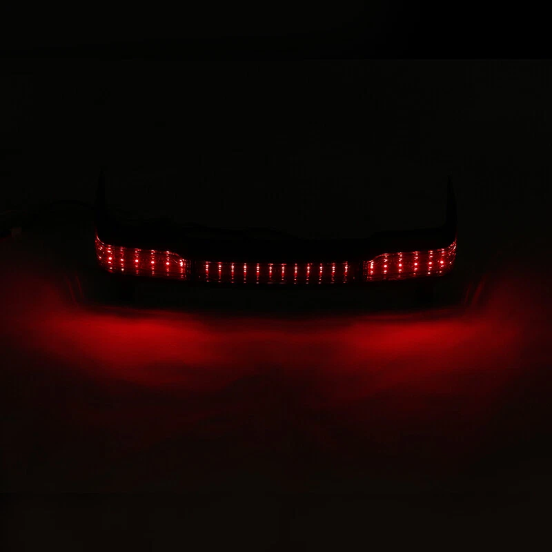 King Trunk LED Brake Tail Light Accent Side Marker For Harley Street Glide 97-08 - Image 4 of 4