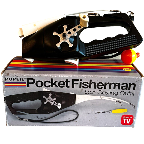 Pocket Fisherman Popiel Spin Casting Outfit Fishing Rod Made in USA