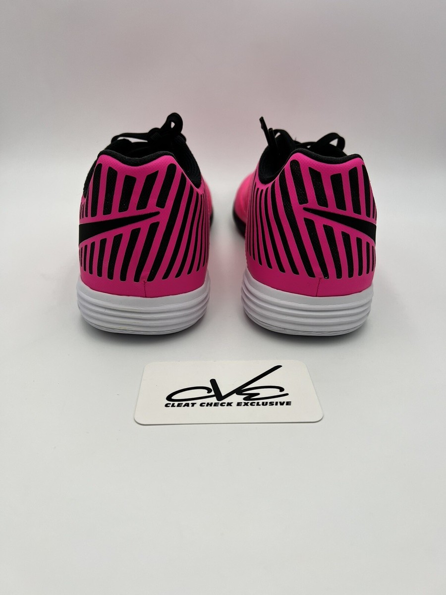 Nike Lunar Gato II IC Indoor Soccer Shoes Futsal Pink Mens Size