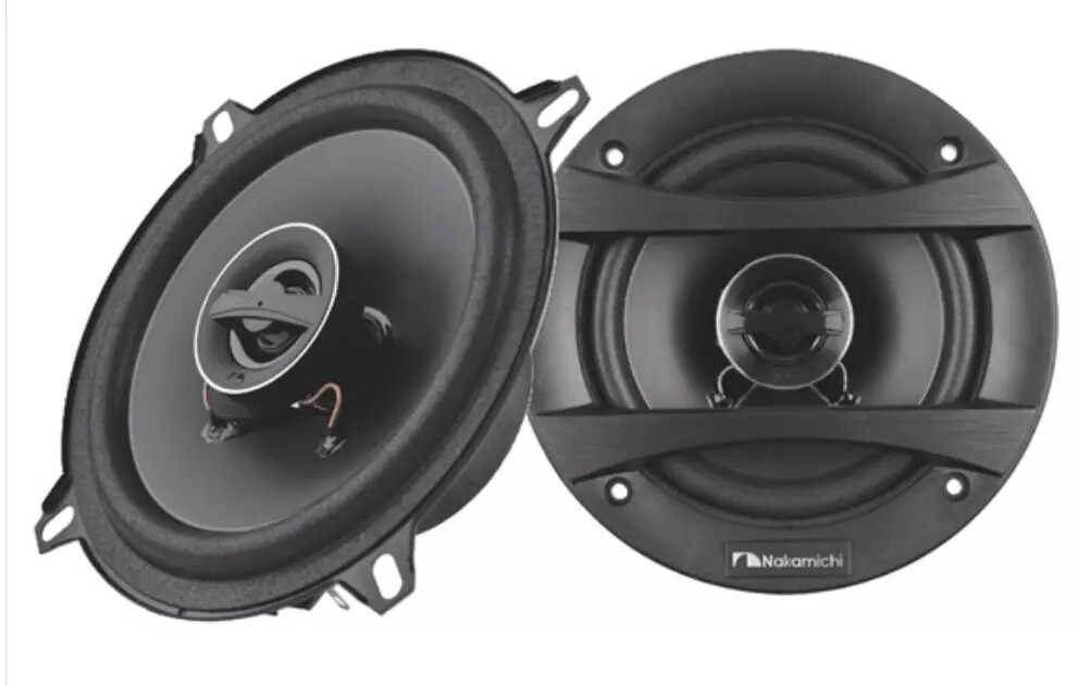 КОАКСИАЛЬНЫЕ 2-ПОЛОСНЫЕ АВТОМОБИЛЬНЫЕ КОЛОНКИ NAKAMICHI 525 МОЩНОСТЬЮ 150 Вт ПАРА - ЧЕРНЫЙ 5090₽