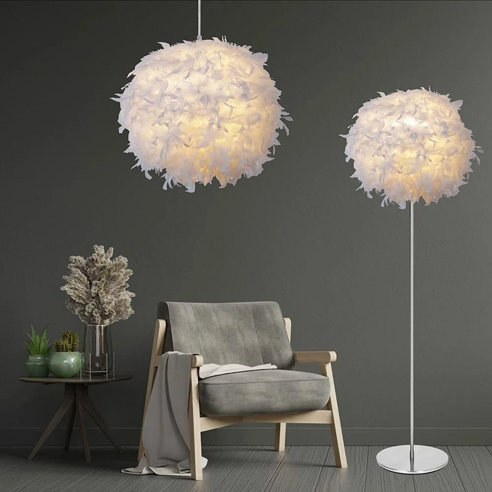 Fluffy ceiling shade deals
