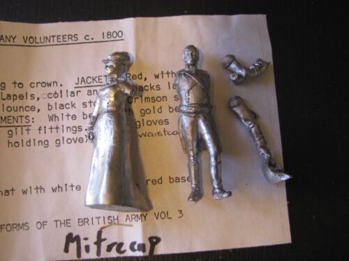 54MM MITRECAP ROYAL EAST INDIA CO. FREIWILLIGE OFFIZIERIN & FREUNDIN - Bild 11 von 11