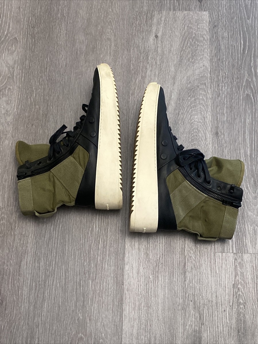 Retail $1,000) Fear Of God Military Sneaker Size 43 Jungle Boot | eBay