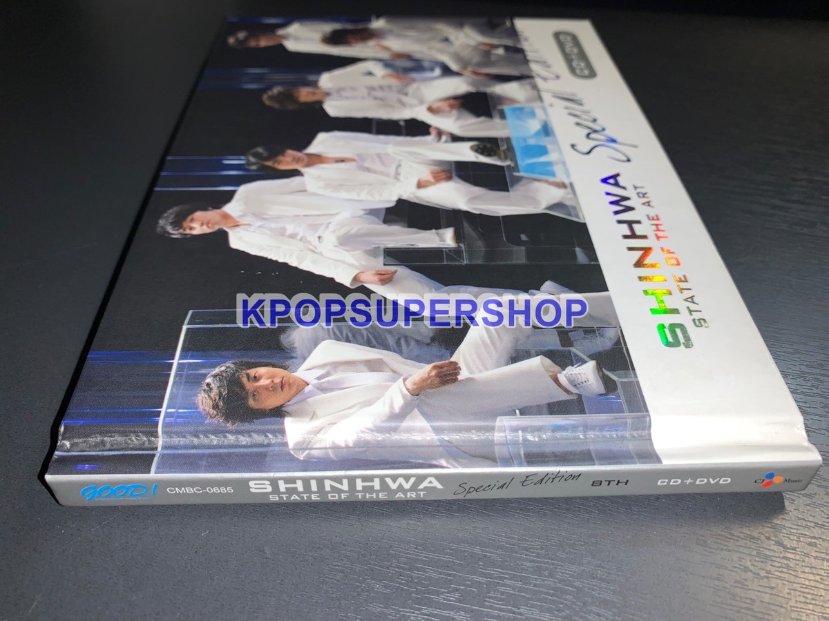 Shinhwa 8th Album State of the Art Special Edition CD DVD Great