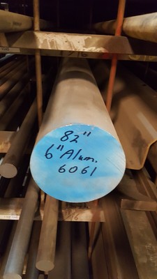 5" Diameter X 1" Long 6061 T6511 Aluminum Round Bar - Precision Machining Stock