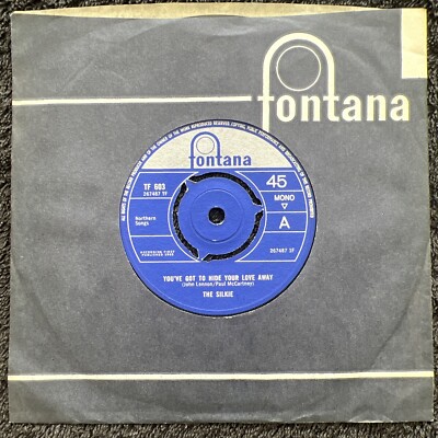 The Silkie (The Beatles)   You've Got To Hide Your Love Away 7'' 1965 VG+ VIDEO