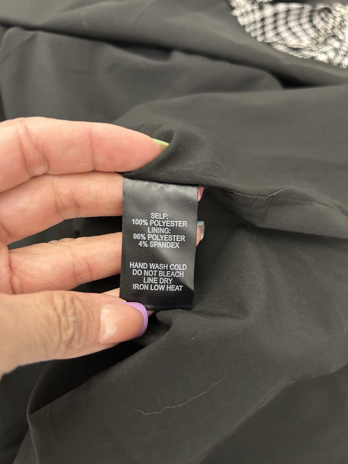 Lulus Black and White Pattern Spaghetti Strap Mid… - image 5