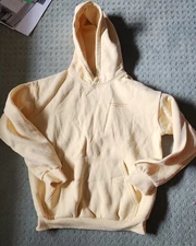 Comfrt Yellow Hoodie Unisex Size L