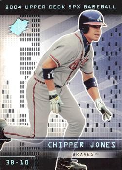 2004 SPx Chipper Jones #30 Atlanta Braves
