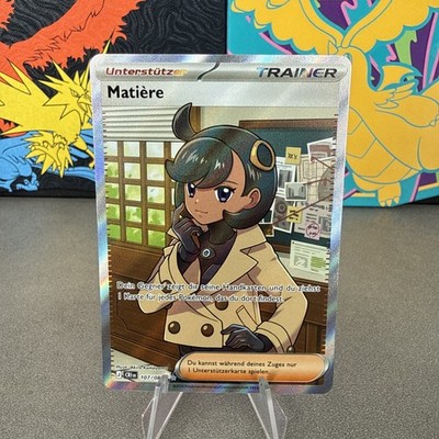 Pokemon Wachsendes Chaos Matiere CRI 107/086 Near Mint deutsch