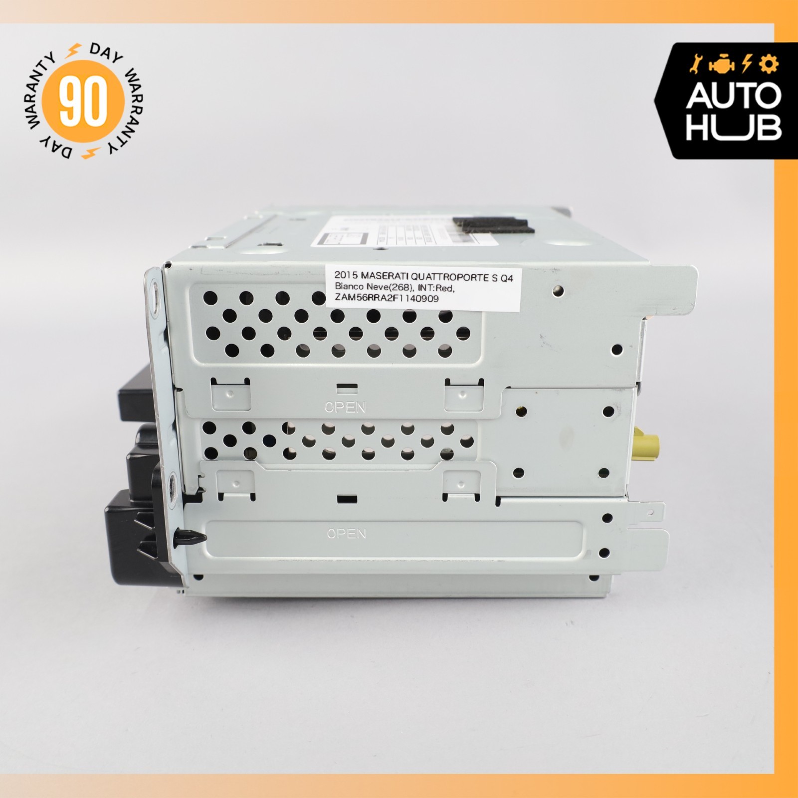 14-17 Maserati Quattroporte M156 Ghibli Head Unit Comand FM CD Audio OEM 57k