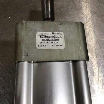 Rexroth Taskmaster TM-029403-00000 2-1/2 X 2 Pneumatic Cylinder, NOS | eBay