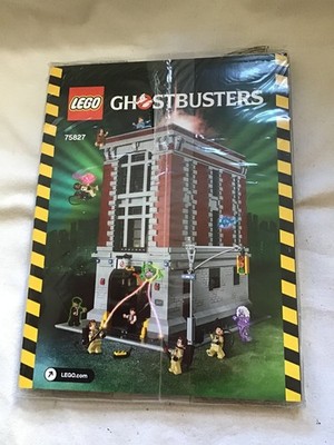 LEGO NUR ANLEITUNG für Set 75827 Feuerwehrhaus Hauptquartier - NEU!! - RAR!!