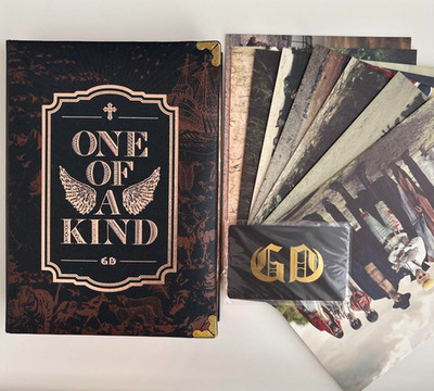 G-DRAGON 『One of A Kind』 Bronze Edition G-DRAGON One of a Kind 1st Mini Album Bronze Edition CD+Postcards