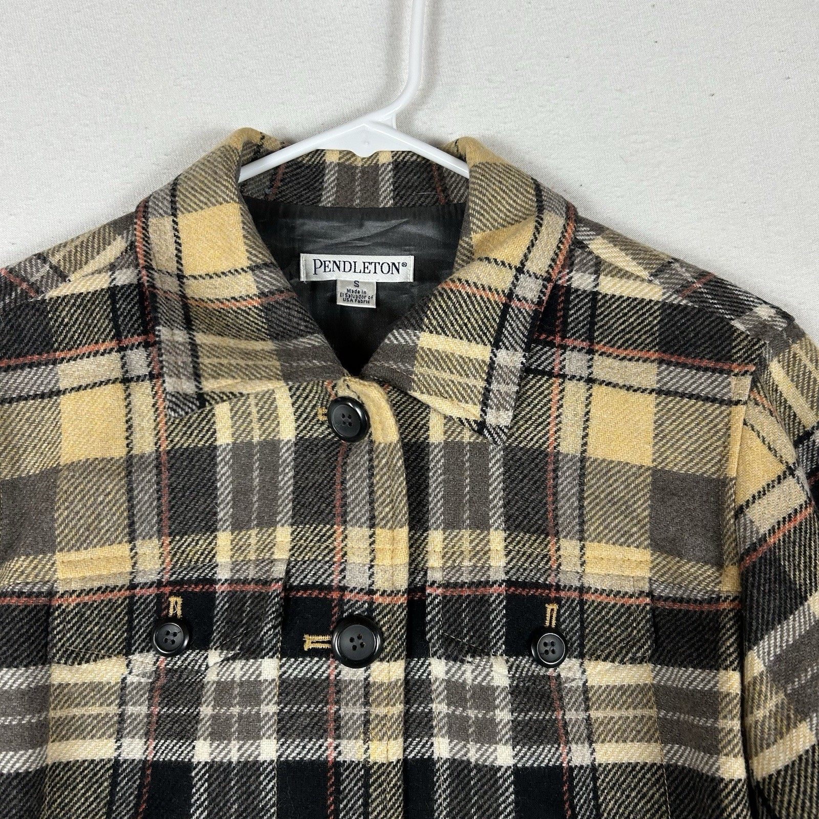 Pendleton Button Up Jacket Blazer Women's Small V… - image 3