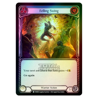 Flesh & Blood - Dynasty - Felling Swing (blau) (Regenbogenfolie) - DYN084-RF