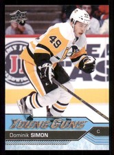 2016-17 Upper Deck #469 Dominik Simon Young Guns RC