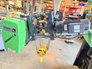 Stahl crane systems SHF4002-20 4/1 L2 Wire Rope Hoist w/ Motorized Trolley