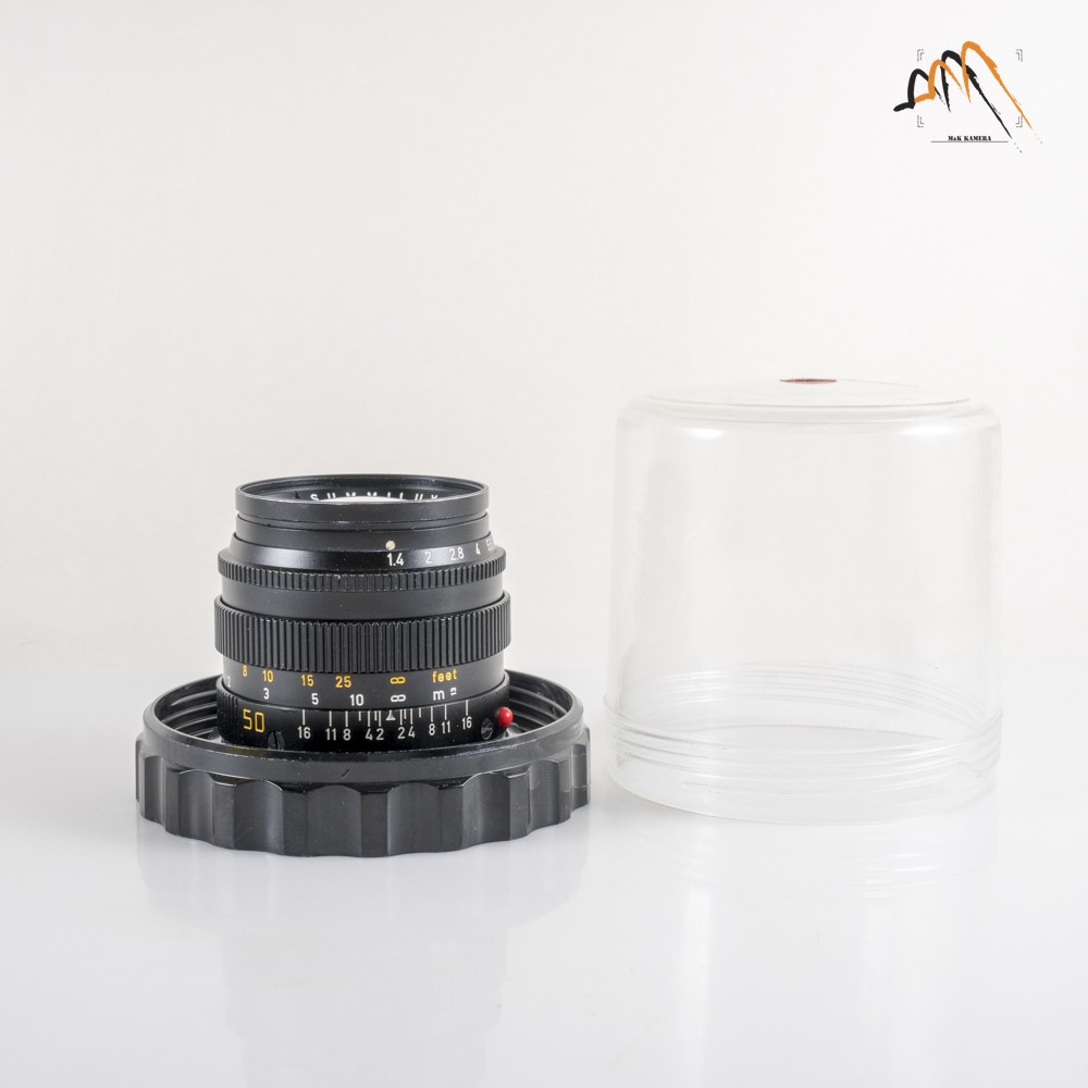 Leica Summilux M 50mm/F1.4 E43 Ver.II V2 Black Lens Yr.1984