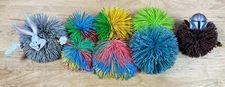 Koosh Balls Lot of 8 Various Sizes Rainbow Oddzon Star Wars Bugs Bunny Vtg