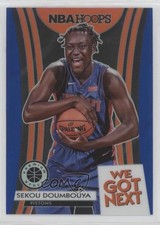 2019-20 Panini NBA Hoops Premium Stock We Got Next Blue Sekou Doumbouya #10 0ym4