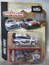 Pneumatici in gomma Majorette World Rally Cars #44 Gus Greensmith Ford Fiesta 1/63