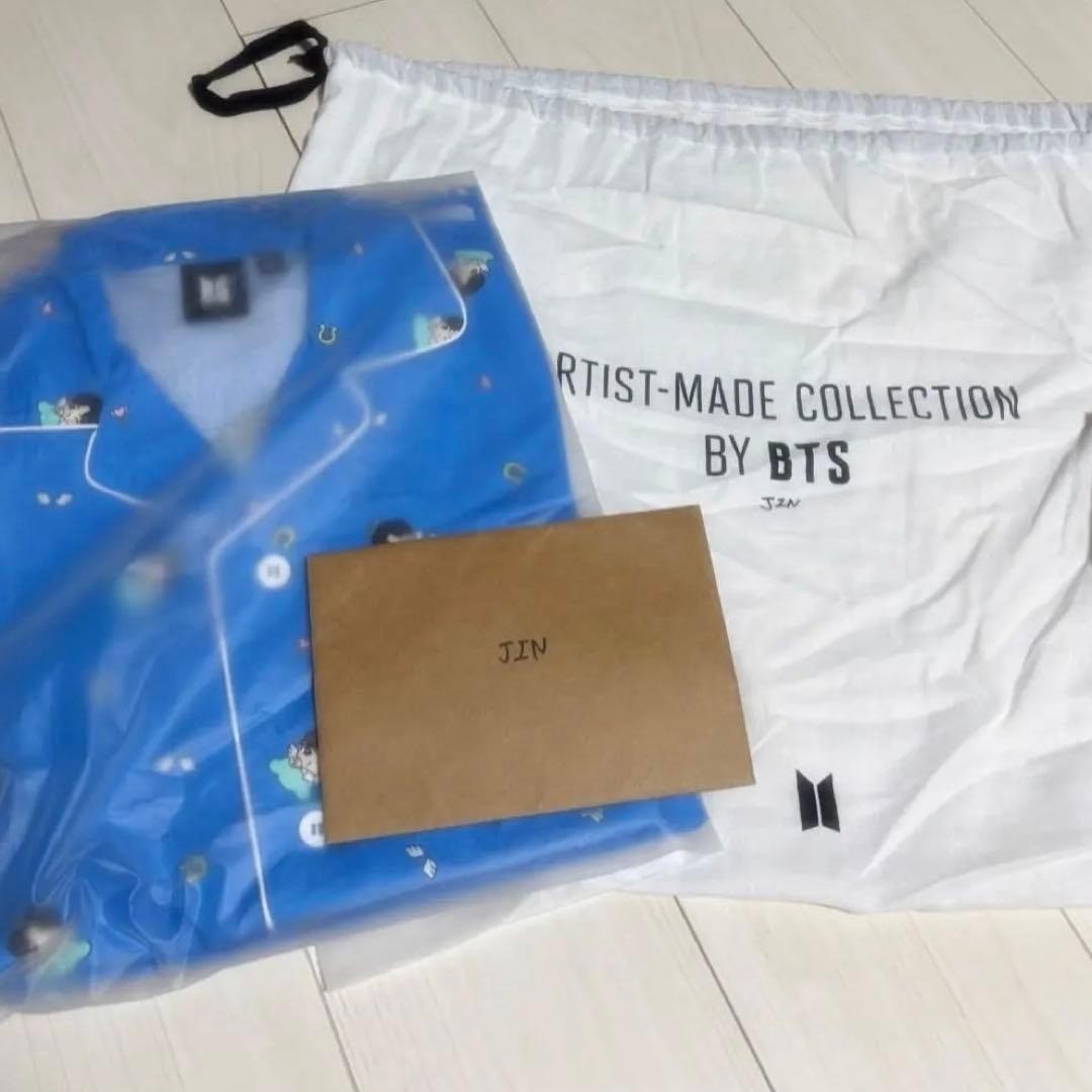 BTS Artist Made Collection by JIN GOOD DAY Pajama Blue Full Set