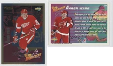 1994-95 Score Gold Line Pinnacle Punched Aaron Ward #229