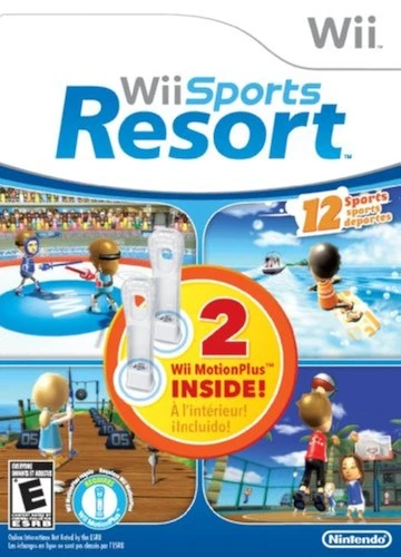 Wii Sports Resort Bundle With Two Wii And Wii U Motionplus Very Good 1Z