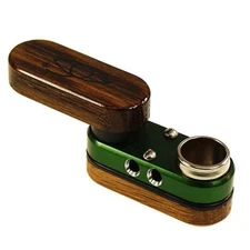 CLASSIC ORIGINAL MONKEY PIPE + Plus Carrying Bag Green