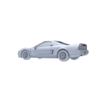 LYTA144066 1/144 Unpainted 3D Printed Model, Mini Car for Scene Matching 2pcs
