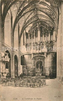 Kirchenorgel Albi Cathedrale 