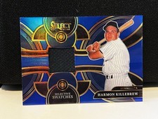 2024 Panini Select Harmon Killebrew Selective Swatches Relic Blue Prizm/49 Twins