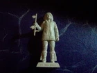 Vintage Marx Sitting Bull Toy Figure Hard Plastic 2.75" with Peace Pipe Intact