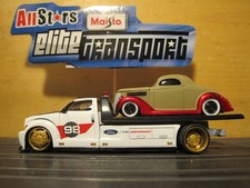 HO 1:64 Metal Body Slot Car Custom Metal Body 2 Slotcars FLATBED 1936 FORD