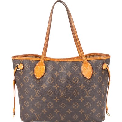 Louis Vuitton Canvas Monogram Neverfull PM Shoulder Bag Tasche