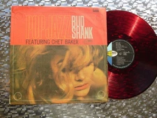 Bud Shank Featuring Chet Baker ~ Pop Jazz ~ Red Vinyl LP  World Pacific WP-8208