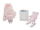 VTG 1998 Barbie Baby Home Nursery Playset #67791 Krissy Crib Replacement Pieces