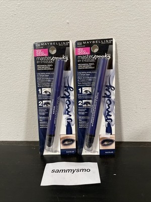 Maybelline Master Smoky Mechanical EyeStudio Pencil # 630 BLUE BLAZE x2