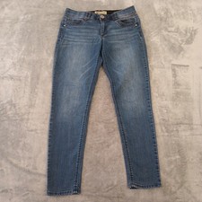 Democracy Abtechnology Jeans Womens Size 8 Blue Skinny Stretch 30x28 Mid Rise