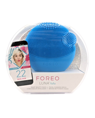 FOREO LUNA Fofo Smart Facial Cleansing Firming Massage Brush Aquamarine SEALED
