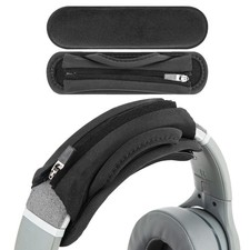 Geekria Headphones Headband Cover for Skullcandy, Bose, JBL, Sony Black 