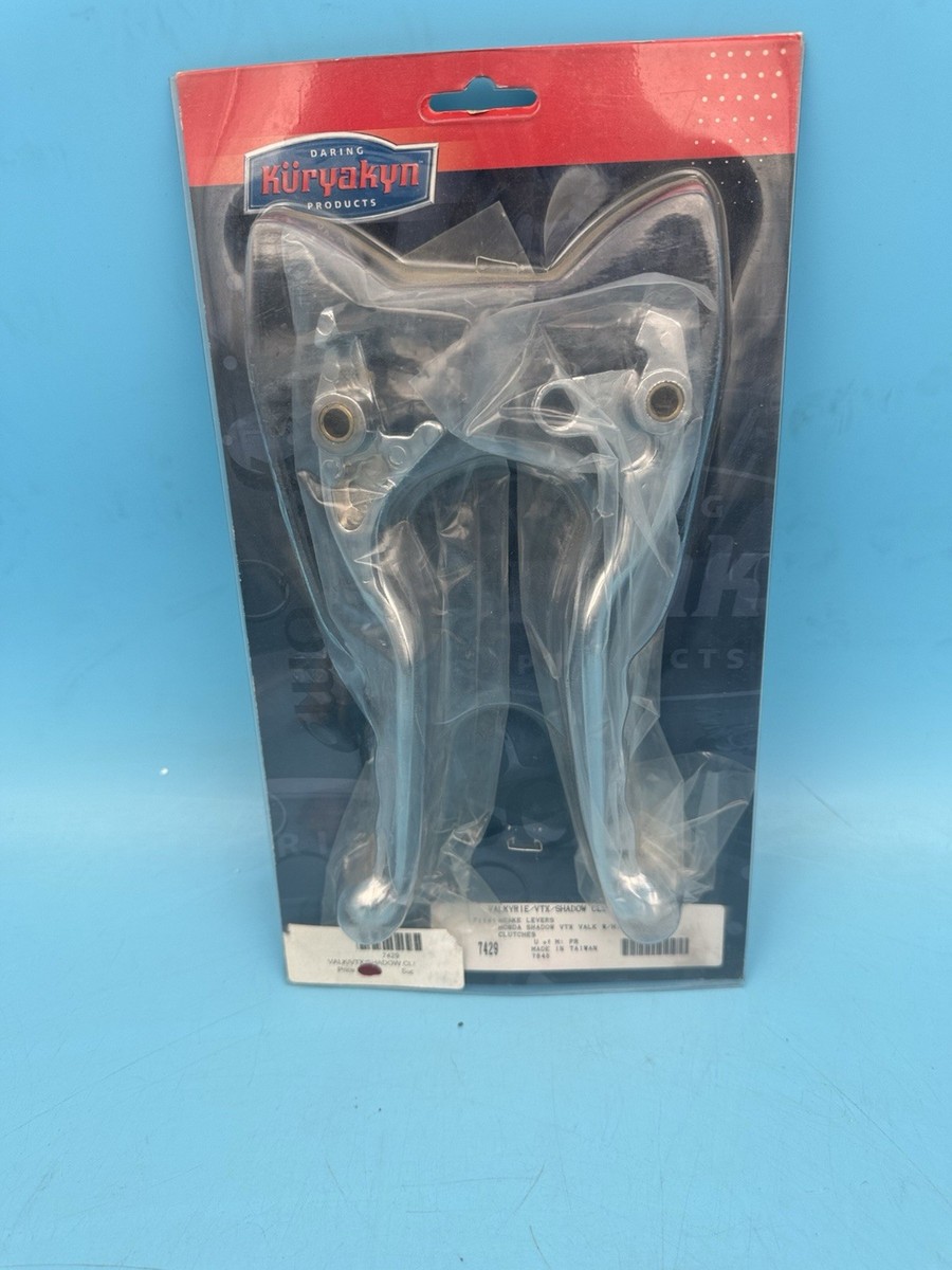 New Honda VTX1800F 2005-2008Wide Lever Set Chrome by Kuryakyn 7429