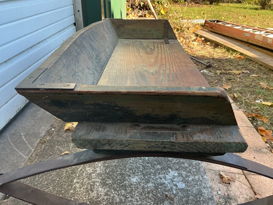 🔥 ASIENTO VAGÓN ACME ANTIGUO RARO, EXCELENTE ESTADO PUBLICIDAD PINTURA ANTIGUA Foto 3 de 4