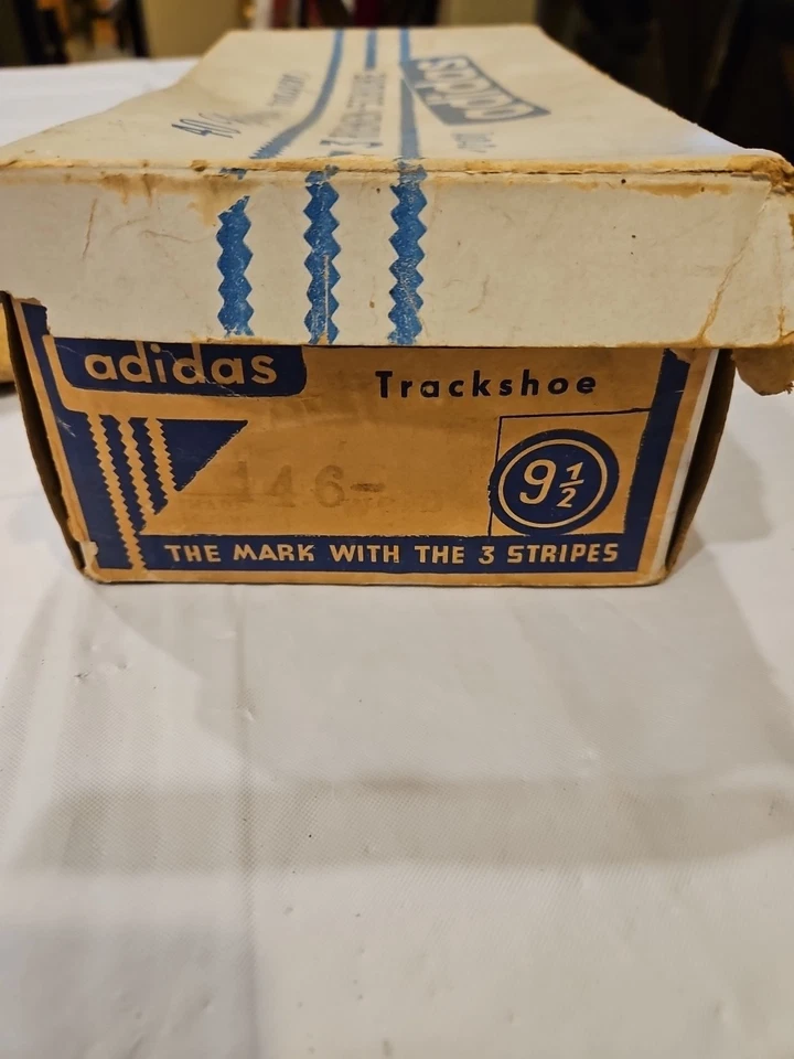 ¡Zapatillas Adidas vintage años 50 con caja original!! Foto 4 de 4