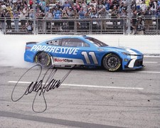 Autographed 2025 Denny Hamlin #11 Progressive Car - Martinsville Race Win (Burno