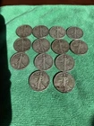 Walking Liberty Half Dollar Lot (13) Coins  5.66 Ounces