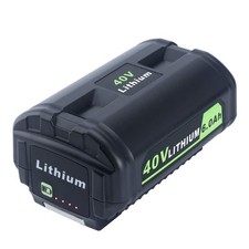 Biswaye 6.0Ah Lithium Battery Replacement for Ryobi 40V OP4050A